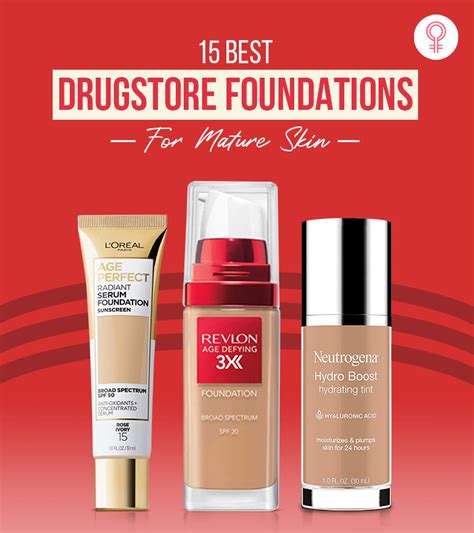 best foundation for older skin|best lightweight makeup older women.